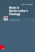 Music in Martin Luther Theology
